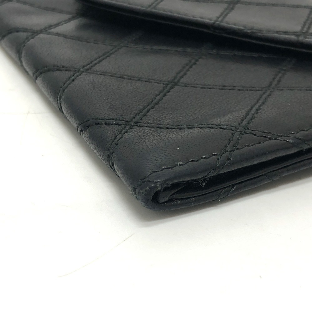 CHANEL Authentic Black Lambskin Leather Wallet - Picture 8 of 16